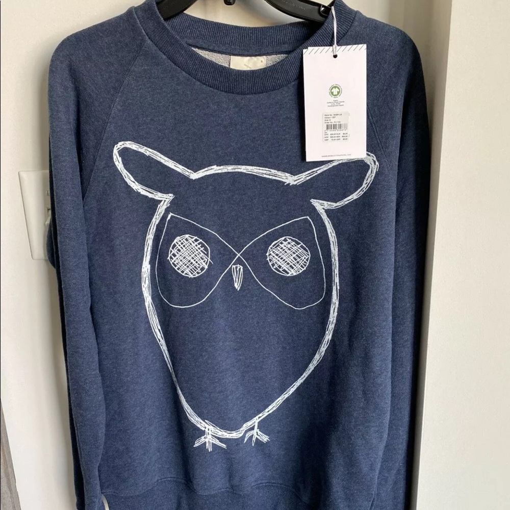 Knowledge Cotton Apparel Small Insigna Blue
